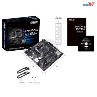 مادربرد ASUS PRIME A520M-K