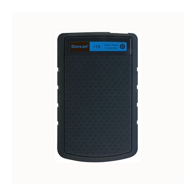 هارد دیسک اکسترنال ترنسند مدل storejet 25H3 ظرفیت 1 ترابایت