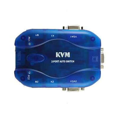 سوییچ کی وی ام 2 پورت اتوماتیک مدل USB KVM 102 UK