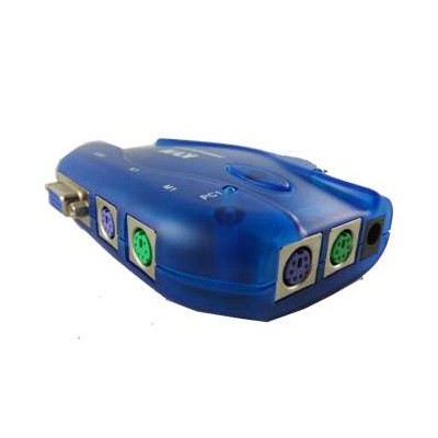 سوییچ کی وی ام 2 پورت اتوماتیک مدل USB KVM 102 UK