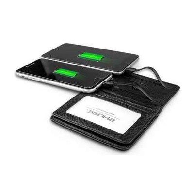 پاوربانک و کیف پول چرمی ZHUSE مدل ZS-PB-013 4000mAh