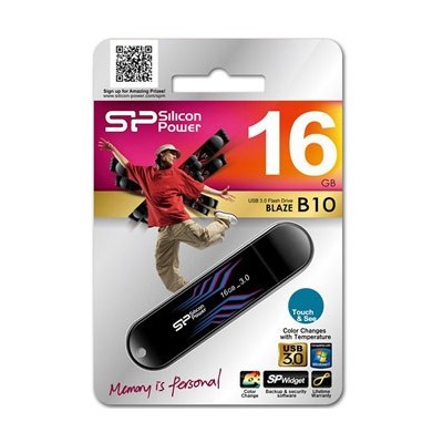 فلش مموری  سیلیکون پاور مدل Blaze B10 ظرفیت 16 گیگ