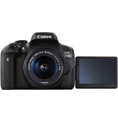 دوربین دیجیتال کانن مدل EOS 750D همراه با لنز 55-18میلی متر IS STM