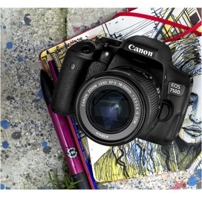 دوربین دیجیتال کانن مدل EOS 750D همراه با لنز 55-18میلی متر IS STM
