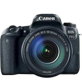 دوربین دیجیتال کانن مدل EOS 77D همراه با لنز 135-18میلی متر IS USM