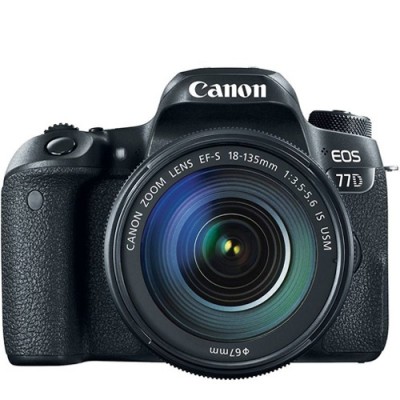 دوربین دیجیتال کانن مدل EOS 77D همراه با لنز 135-18میلی متر IS USM