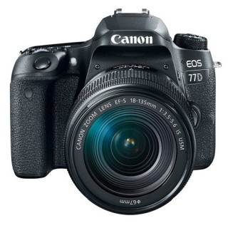 دوربین دیجیتال کانن مدل EOS 77D همراه با لنز 135-18میلی متر IS USM