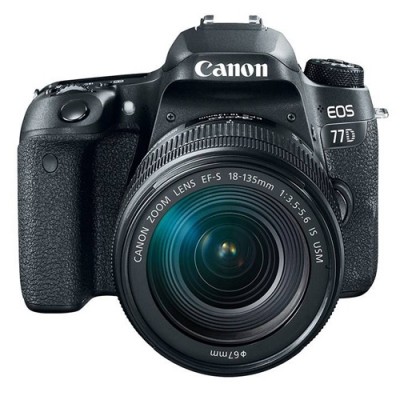 دوربین دیجیتال کانن مدل EOS 77D همراه با لنز 135-18میلی متر IS USM