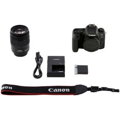 دوربین دیجیتال کانن مدل EOS 77D همراه با لنز 135-18میلی متر IS USM