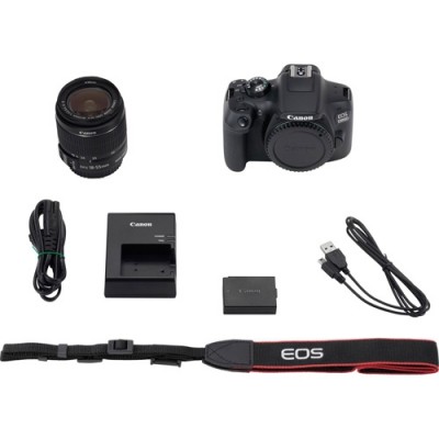 دوربین دیجیتال کانن مدل EOS 1300D همراه با لنز EF-S 18-55mm IS II