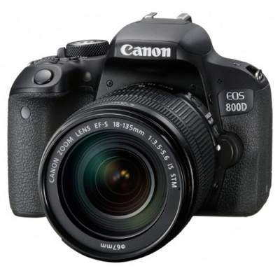 دوربین دیجیتال کانن مدل EOS 800D  همراه با لنز 135-18میلی متر IS STM