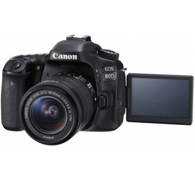 دوربین دیجیتال کانن مدل EOS 80D همراه با لنز 55-18میلی متر IS STM
