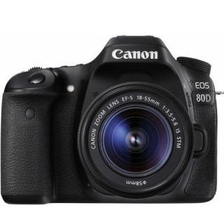 دوربین دیجیتال کانن مدل EOS 80D همراه با لنز 55-18میلی متر IS STM