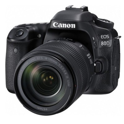 دوربین دیجیتال کانن مدل EOS 80D همراه با لنز 135-18میلی متر IS USM