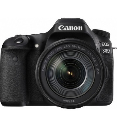 دوربین دیجیتال کانن مدل EOS 80D همراه با لنز 135-18میلی متر IS USM