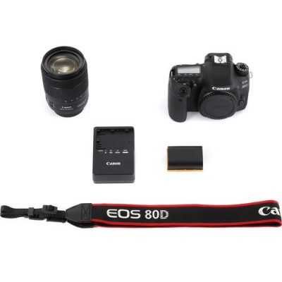 دوربین دیجیتال کانن مدل EOS 80D همراه با لنز 135-18میلی متر IS USM