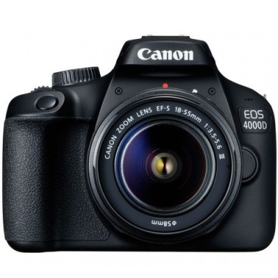 دوربین دیجیتال کانن مدل EOS 4000D همراه با لنز EF-S 18-55mm III