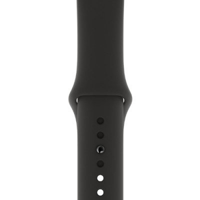 Apple Watch 4 Series | Gray Aluminum Case with Black Sport Band