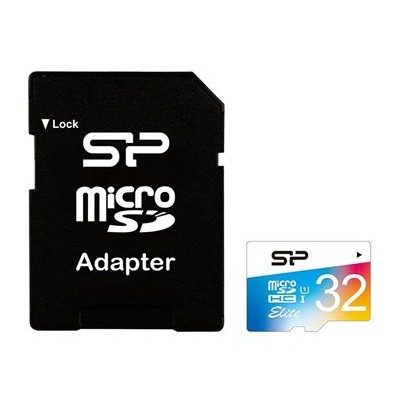 کارت حافظه سیلیکن پاور استاندارد کلاس 10 32GB-Color Elite UHC-IU1 with Adaptor