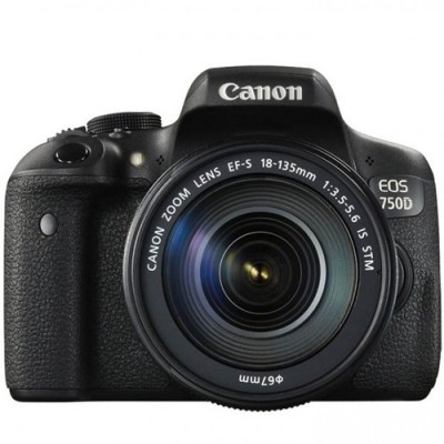 دوربین دیجیتال کانن مدل EOS 750d Body همراه با لنز 135-18 میلی متر IS stm