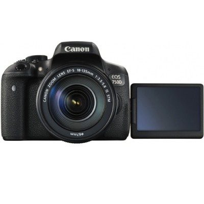 دوربین دیجیتال کانن مدل EOS 750d Body همراه با لنز 135-18 میلی متر IS stm
