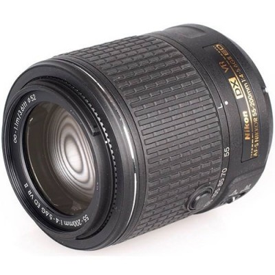 لنز نیکون مدل AF-S DX NIKKOR 55-200mm f/4-5.6G ED VR II