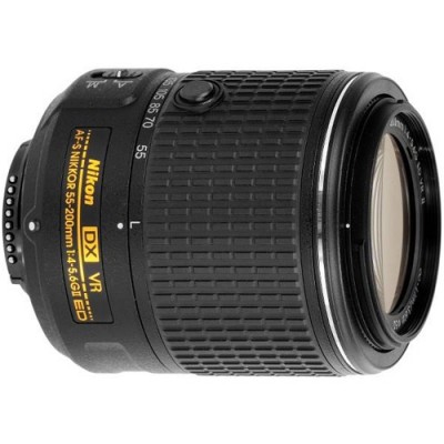 لنز نیکون مدل AF-S DX NIKKOR 55-200mm f/4-5.6G ED VR II