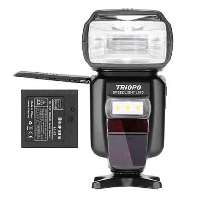 فلاش اکسترنال مدل Triopo L870 برای دوربین های کانن و نیکون