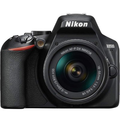 Nikon D3500 DSLR Camera with 18-55mm VR AF-P Lens