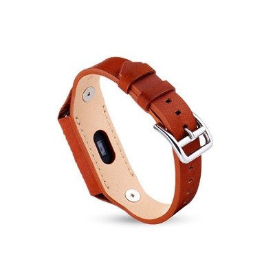 بند دستبند سلامتی هوشمند شیائومی Mi Band 2 Leather