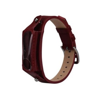 بند دستبند سلامتی هوشمند شیائومی Mi Band 2 Leather