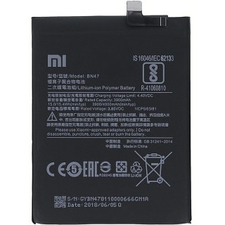 Xiaomi Mi A2 Lite/Redmi 6 Pro Battery BN47 4000 mAh