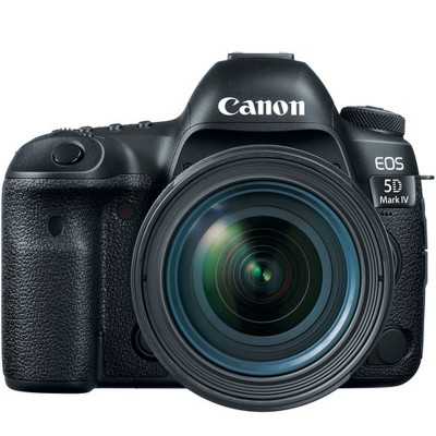 Canon EOS 5D Mark IV DSLR Camera with 24-70mm f/4L Lens