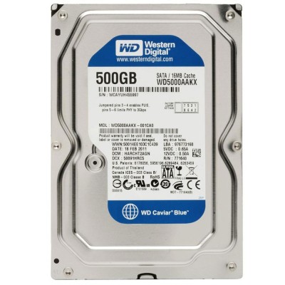 Western Digital Blue 500GB Internal HDD