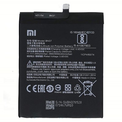 Xiaomi Redmi 6/6a  Battery BN37 3000mAh