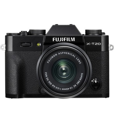 FUJIFILM X-T20 Mirrorless Digital Camera with XC 15-45mm Lens