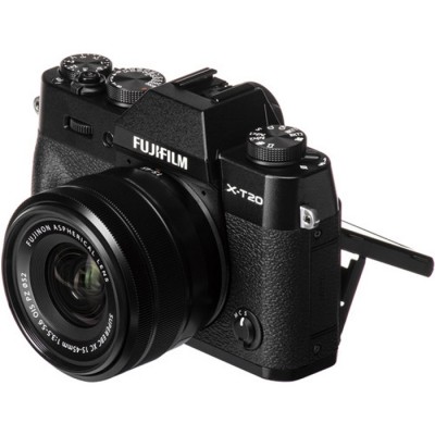 FUJIFILM X-T20 Mirrorless Digital Camera with XC 15-45mm Lens