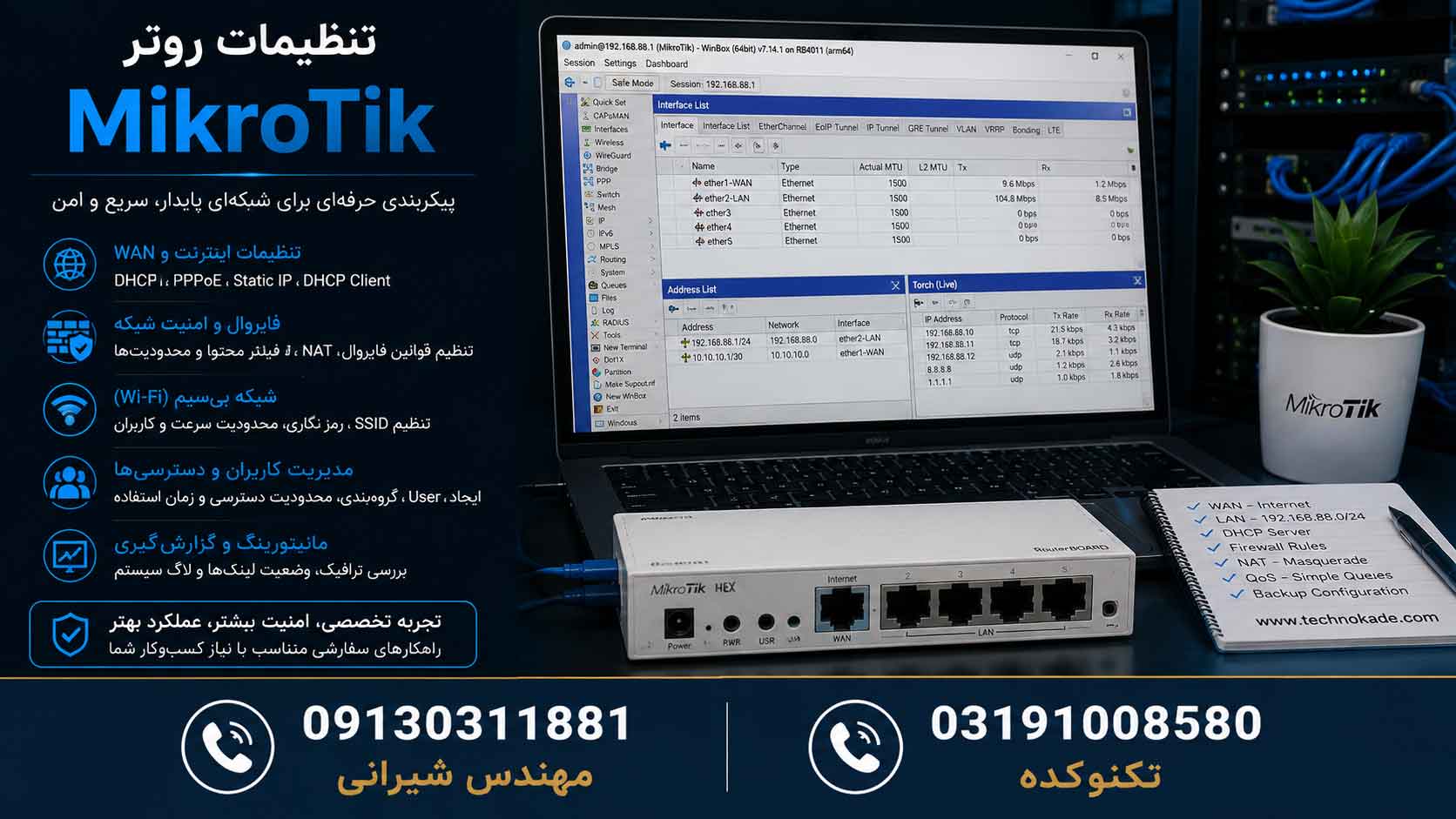 میکروتیک در اصفهان میکروتیک در اصفهان