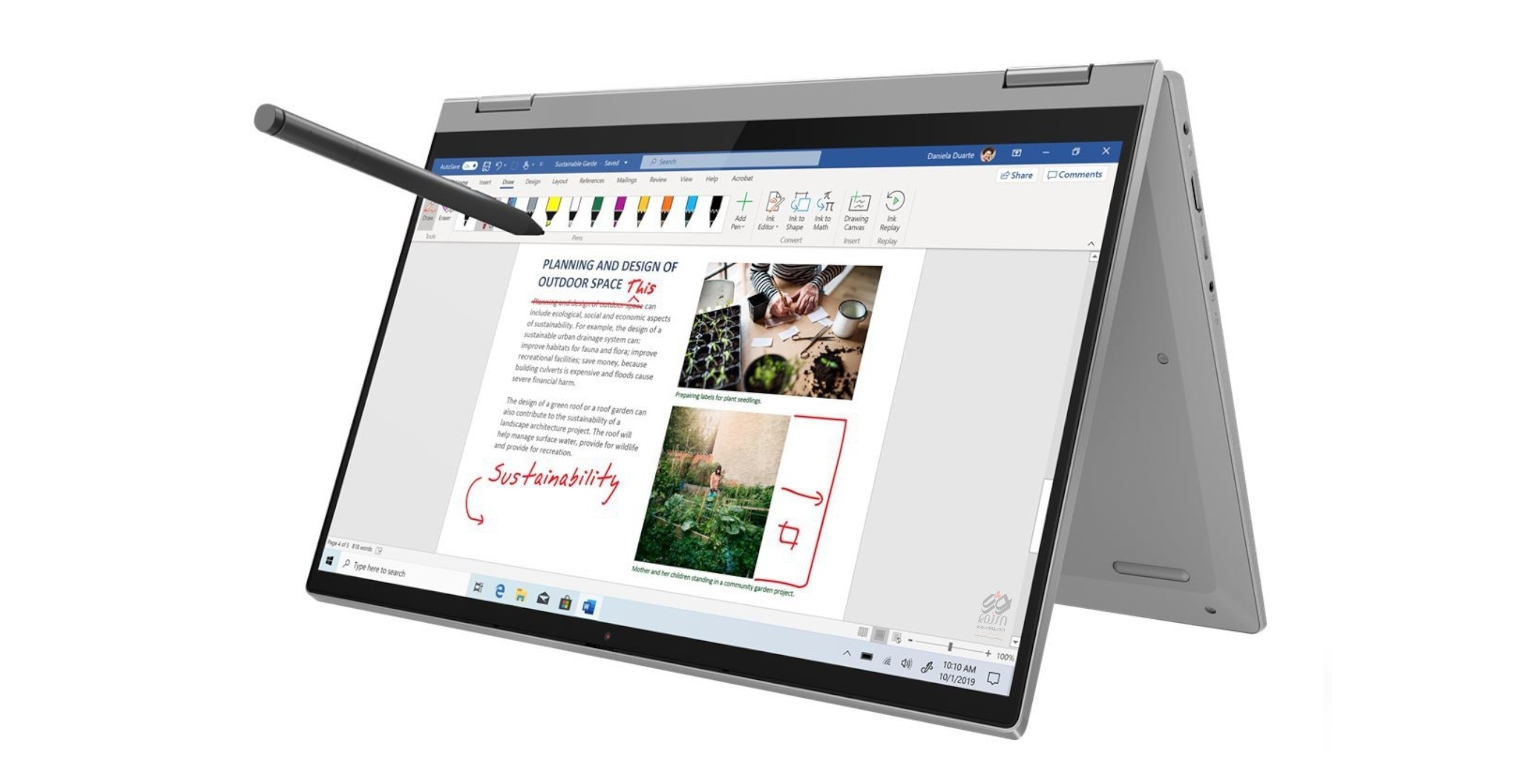 صفحه نمایش لپ تاپ Lenovo ideapad flex 5